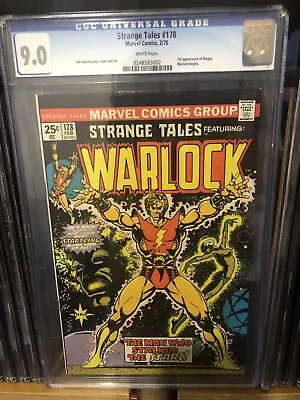 Buy Strange Tales #178 - Cgc 9.0  | 1st App Of Magus & Matriarch | 1975 White Pages. • 195£