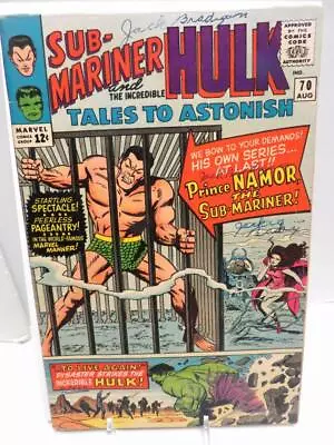 Buy Marvel Comics Tales To Astonish #70 1st Sub-Mariner In Title • 23.99£