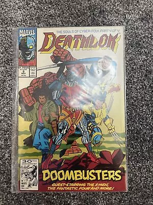 Buy DEATHLOK #5 Doombusters Marvel Comics 1991 Wolverine Fantastic Four | Combined S • 2£