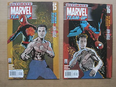 Buy ULTIMATE MARVEL TEAM-UP 2001 ,#s 15,16, Complete Spiderman /Master Kung Fu Story • 5.99£