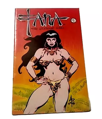 Buy Fana The Jungle Girl #1 Fantasy Girls Comics Butch Burcham 1990 VGC  • 2.99£