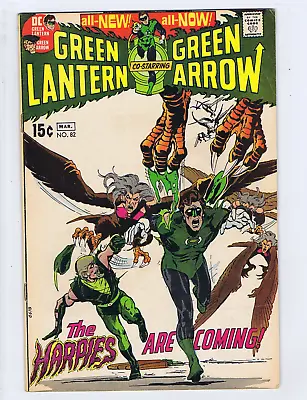 Buy Green Lantern #82 DC 1971 The Harpies Are Coming ! Classic Neal Adams • 31.98£