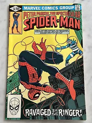 Buy Spectacular Spider-Man #58 VF/NM 9.0 Buy 3 For Free Shipping! (Marvel, 1981) AF • 5.92£