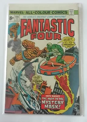 Buy FANTASTIC FOUR #154 NICE NM 9.2/9.4 Marvel Comics 1975 • 22£