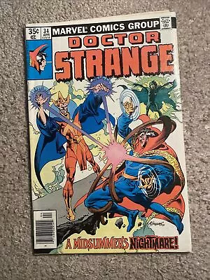 Buy Marvel Comics Doctor Strange #34 1979 Tom Sutton Midsummer’s Nightmare Wong • 3.91£