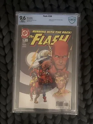 Buy Flash #208, Volume 2 - DC 2004 Modern Age Issue - CBCS 9.6 White Pages • 59.57£