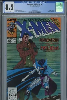 Buy 1989 Marvel Uncanny X-men #256 Jim Lee 1st Appearance New Psylocke Cgc 8.5 White • 42.57£