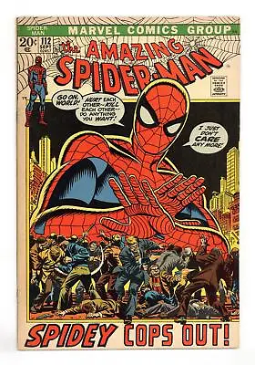 Buy Amazing Spider-Man #112 FN- 5.5 1972 • 32.39£