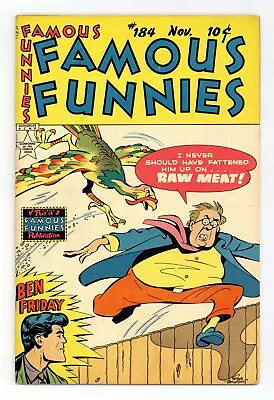 Buy Famous Funnies #184 FN- 5.5 1949 • 55.17£