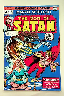 Buy Marvel Spotlight #18 Son Of Satan (Oct 1974, Marvel) - Good/Very Good • 3.99£