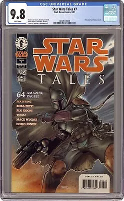 Buy Star Wars Tales #7A VELASCO CGC 9.8 2001 4044933008 • 207.79£