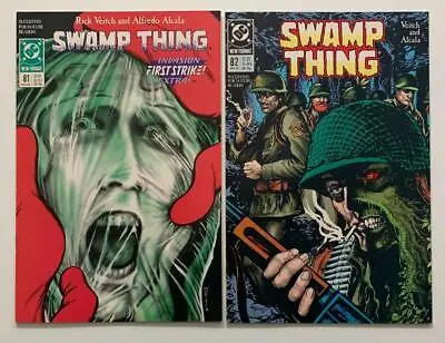 Buy Swamp Thing #81 & #82 (DC 1989) 2 X VF/NM Condition Issues. • 24.50£