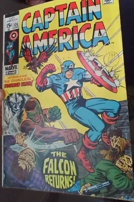 Buy Captain America #126 June 1970 First Appearance Diamond Head • 15£