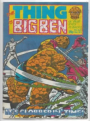 Buy The Thing Is Big Ben #3 FN (1984) Marvel Comics UK • 5£