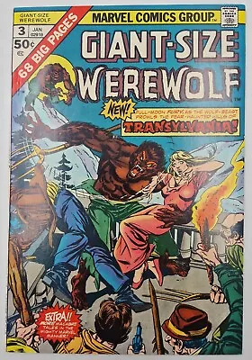Buy Giant-Size Werewolf #3 - Marvel Comics - 1975 - High Grade Horror • 8£