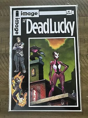 Buy Dead Lucky 1 Comico Grendel Homage Variant NM Primer 2 Image Comic 2022 • 19.92£