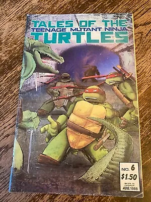 Buy Tales Of The Teenage Mutant Ninja Turtles TMNT Comic Issue #6 1st Leatherhead • 23.95£