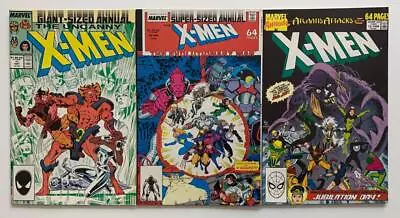 Buy X-men Annuals #11, #12 & #13. (Marvel 1987) 3 X Issues. • 12.38£
