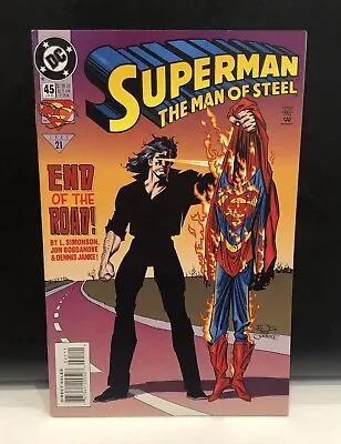 Buy Superman The Man Of Steel #45 Comic DC Comics • 2.08£