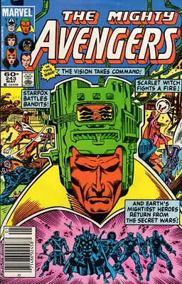 Buy Avengers (1963) # 243 Newsstand (8.0-VF) 1984 • 10.80£