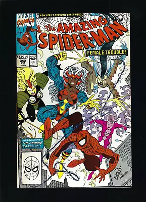 Buy Amazing Spider-Man #340⚡1990 FIRST FEMME FATALES ⚡VF • 9.48£
