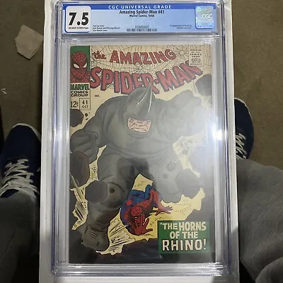 Buy Amazing Spider-Man 41 1st Rhino Ow W Pigs • 1,250£