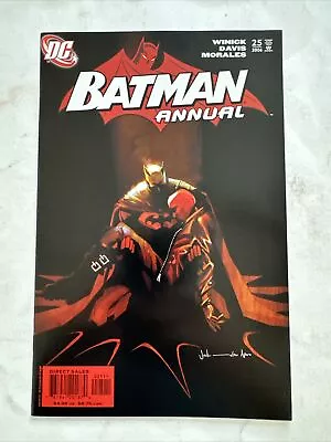 Buy Batman Annual #25 Jock Cover Origin Jason Todd Red Hood 2006 • 17.39£