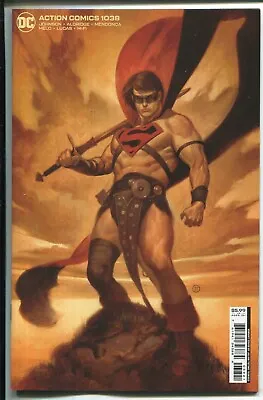 Buy Action Comics #1038 - J.t. Tedesco Cardstock Variant Cover - Dc Comics/2021 • 4.33£