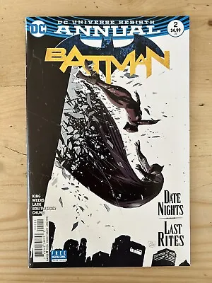 Buy Batman Annual #2 - Rebirth - Cover A - First Print - Dc Comics 2018 • 6.45£