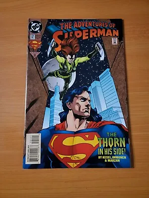 Buy Adventures Of Superman #521 Direct Market Edition ~ NEAR MINT NM ~ 1995 DC Comic • 1.80£