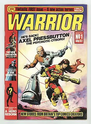 Buy Warrior UK #1 FN/VF 7.0 1982 1st App. Alan Moore's MarvelMan, V For Vendetta • 282.81£