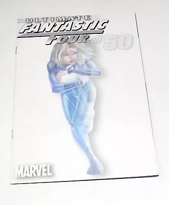 Buy ULTIMATE FANTASTIC FOUR #50 Rare White Variant 1:75 Marvel Comics 2008 • 9.99£