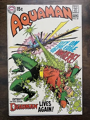 Buy DC Comics Aquaman #50 Vol 1 1969 VG/FN • 14.99£