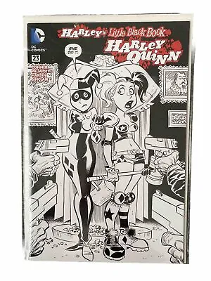 Buy Harley Quinn #23 Harley's Little Black Book B & W Cover 2016 DC Comic • 3.99£