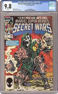 Buy Marvel Super Heroes Secret Wars #10D Direct Variant CGC 9.8 1985 4214858002 • 231.03£