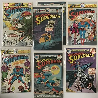 Buy Superman Lot Comic 270, 282, 287, 294 X2, 298, 299 Bronze DC CGC 7-9.4 Rare Keys • 60.31£