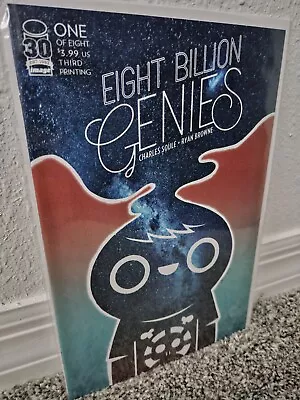 Buy Eight Billion Genies 1 3rd Print Variant Image Comics By Soule & Browne • 3.13£