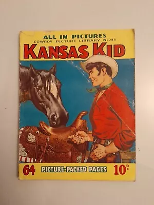 Buy Cowboy Picture Library Comic No. 248 Kansas Kid • 5£