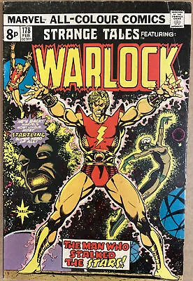 Buy Strange Tales #178 February 1975 Adam Warlock 1st Appearance Magus Nice Key 🔑 • 34.99£