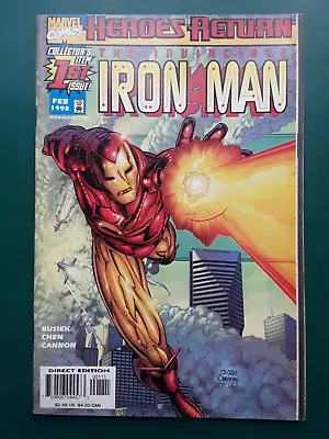 Buy The Invincible Iron Man 1 ( Heroes Return ) 1998 • 3£