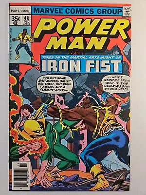 Buy Power Man #48 (nm-)  Power Man And Iron Fist First Meet/ Marvel 1977 • 105.54£