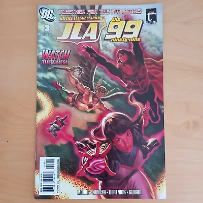 Buy DC Comics Feb 2011 JLA The 99 #3 BATMAN WONDER WOMAN FLASH CYBORG GREEN LANTERN • 4£