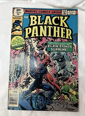 Buy Black Panther #15 (FN+) Marvel 1979 Avengers /Klaw  • 10.27£