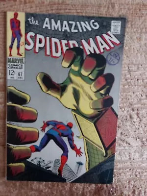 Buy Amazing Spiderman #67, Silver Age Appearance Of Myserio. VG/F • 39.99£