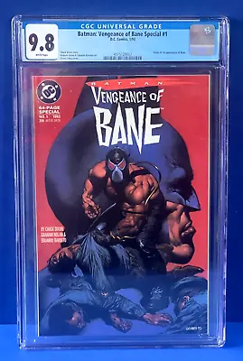 Buy Batman: Vengeance Of Bane Special #1 Comic Book 1st App Bane DC 1993 CGC 9.8 • 283.72£