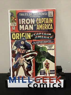 Buy Tales Of Suspense #63 (6.5 F+) Marvel Comics, Iron Man & Captain America, 1965 • 279.82£