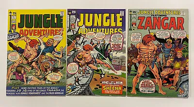 Buy Jungle Adventures #1 To 3 (full Set). March To June 1971. Skywald Comics. Vf-. • 40£