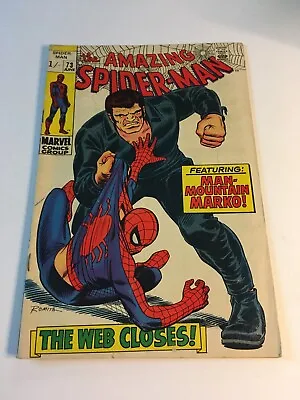 Buy AMAZING SPIDER-MAN #73 1969 MARVEL UK VARIANT FN- Copy3 • 51.43£