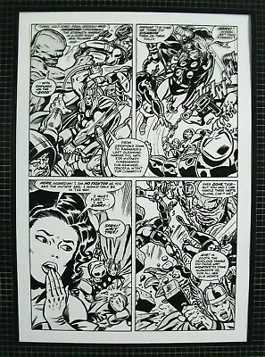 Buy Production Art THE MIGHTY THOR #286, Page 3, KEITH POLLARD Art • 36.19£