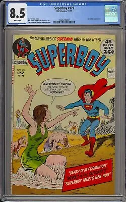 Buy Superboy #179 - Cgc 8.5 - Lex Luthor - Dc Comics - 1971 • 63.95£